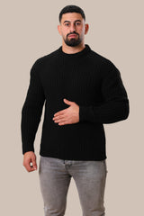 Sweater Knitted | Black