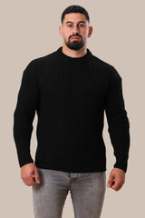 Sweater Knitted | Black