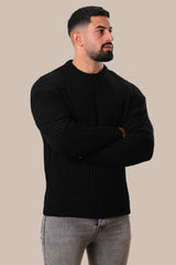 Sweater Knitted | Black