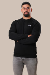 Basic North Face Sweatshirt  | Black