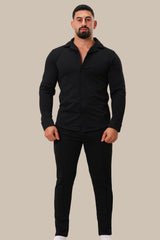 Linen Men's Set | Black