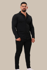 Linen Men's Set | Black