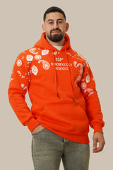 Bold Orange Men’s Hoodie