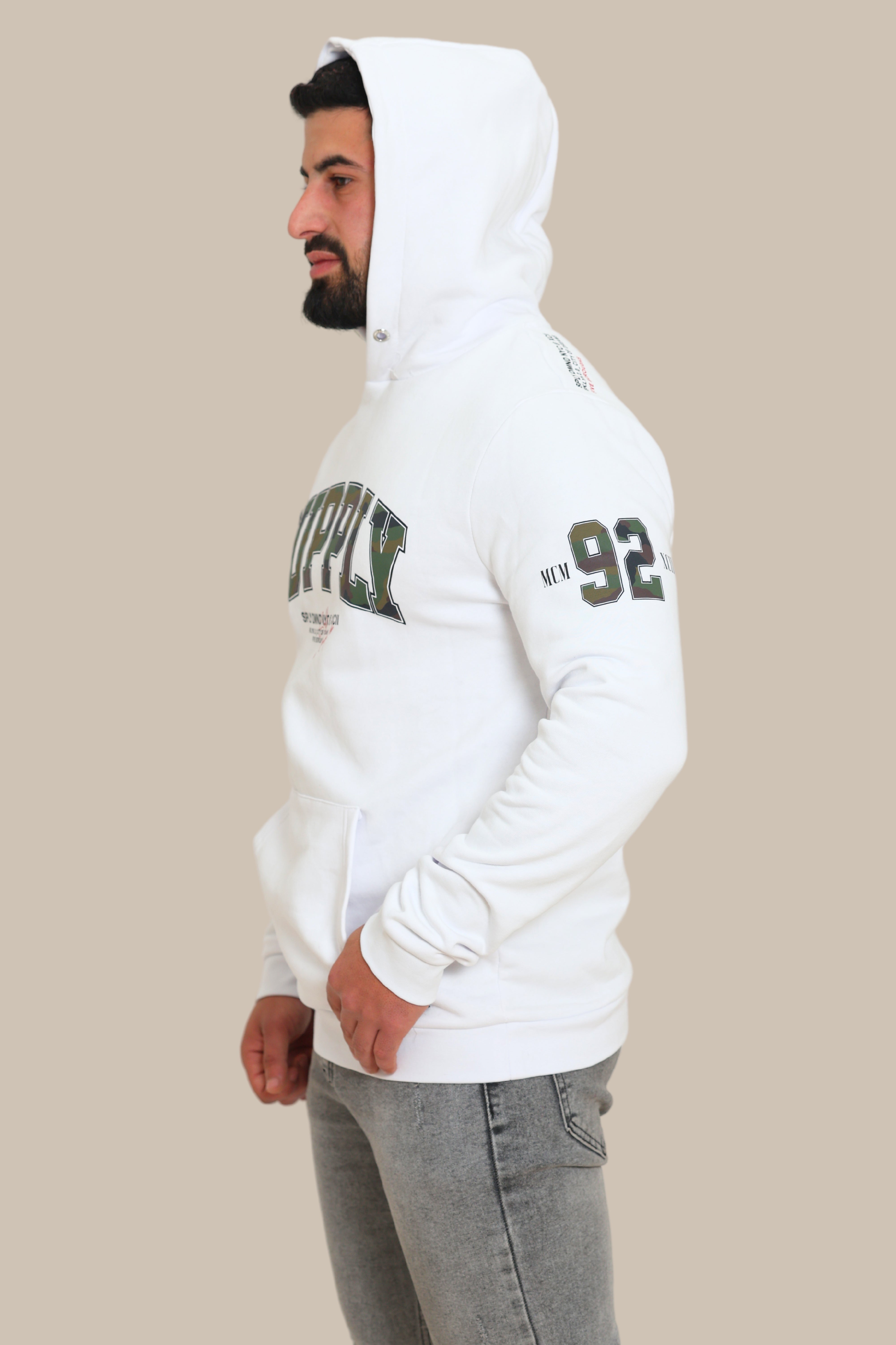 Supply Hoodie | White